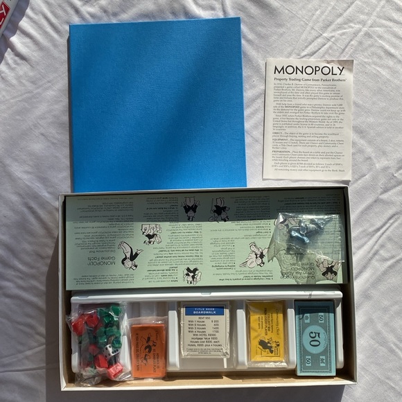 New Vintage Monopoly Family Fun Board Game 2-6 Player Game - Picture 9 of 12